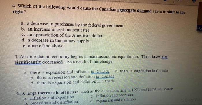 solved which factor does not decrease aggregate demand... Solved DI it 24. Changes in aggregate demand can be caused | Chegg.com