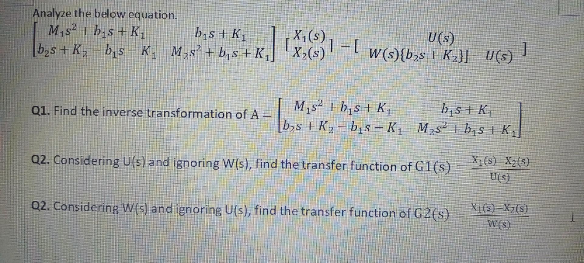 Solved Analyze the below equation. | Chegg.com