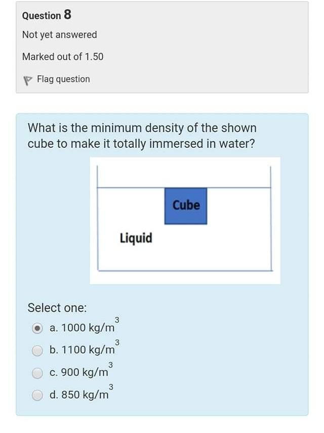 Solved Question 3 Not yet answered Marked out of 1.50 Flag | Chegg.com