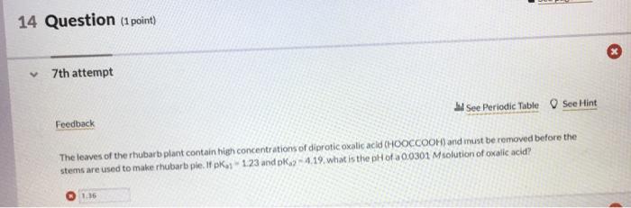 Solved See page 630 06 Question (1 point) An important | Chegg.com