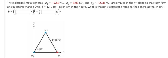 Solved An electron with charge −e and mass m moves in a | Chegg.com