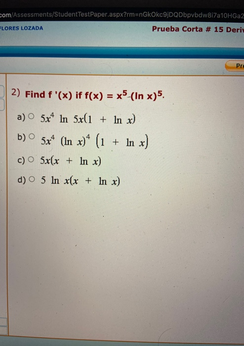 Solved Com Assessments Studenttestpaper Aspx Rm Ngkokc9jd Chegg Com