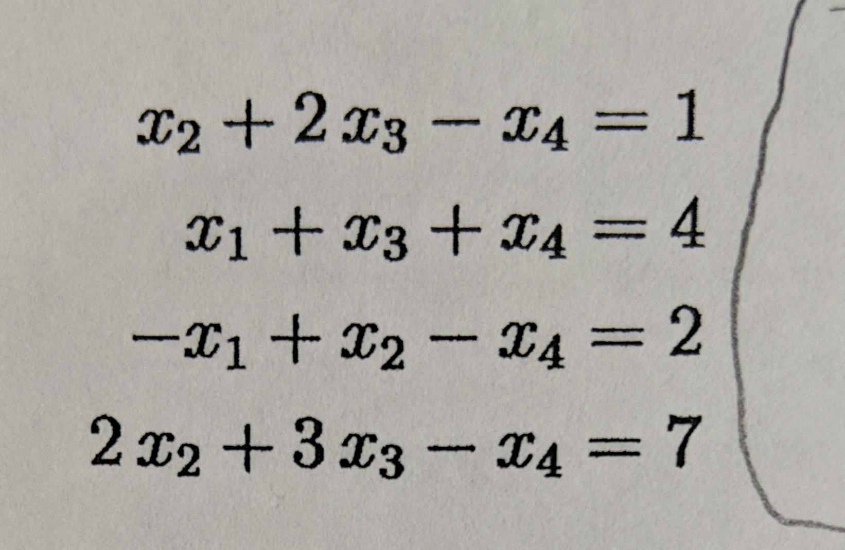 Solved A) Perform Elementary Row Operations On The Above | Chegg.com