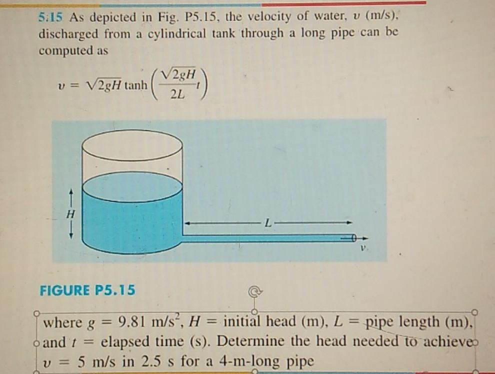 Solved using matlab built in function solve the | Chegg.com