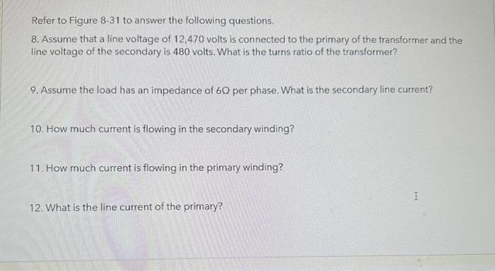 Solved Refer To Figure 8-31 To Answer The Following | Chegg.com