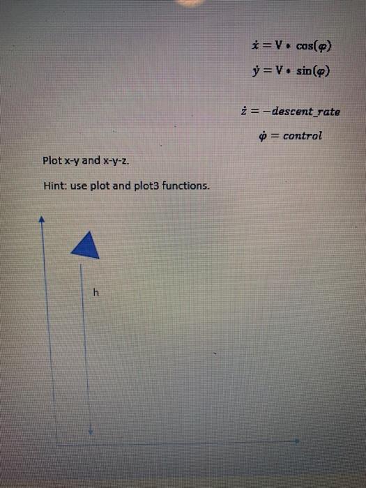 Solved MATLAB CODE. Draw graph until the triangle symbol | Chegg.com