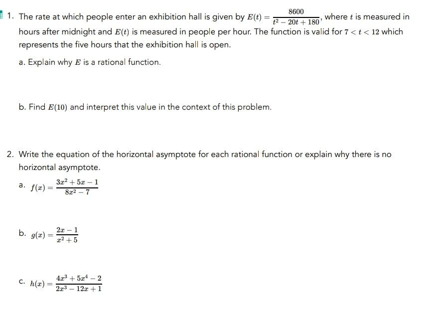 Solved please solve these 2 questions for me with each part | Chegg.com