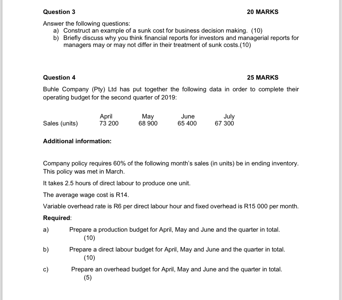 Solved Question 320 ﻿MARKSAnswer the following questions:a) | Chegg.com