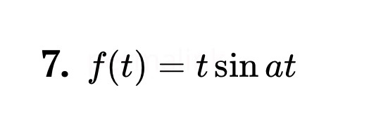 Solved Finding Laplace transforms Find the Laplace transform | Chegg.com