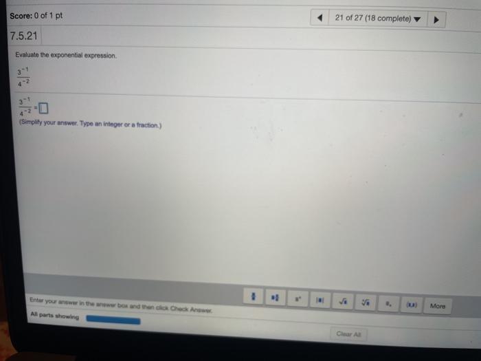 Solved Score: 0 of 1 pt 7.5-36 Use the product rule to | Chegg.com