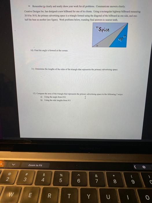 Solved Remember to clearly and eatly show your work for all | Chegg.com