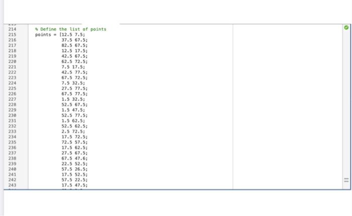 Solved How do I fix my MATLAB code? The objective is to use | Chegg.com
