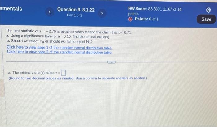 Solved Solve for A AND B. For A, round answer(s) to two | Chegg.com