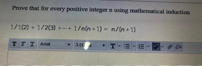 Solved Prove that for every positive integer n using | Chegg.com