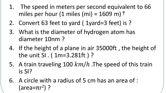Solved La velocidad 856 m/s (metros por segundo) convertida