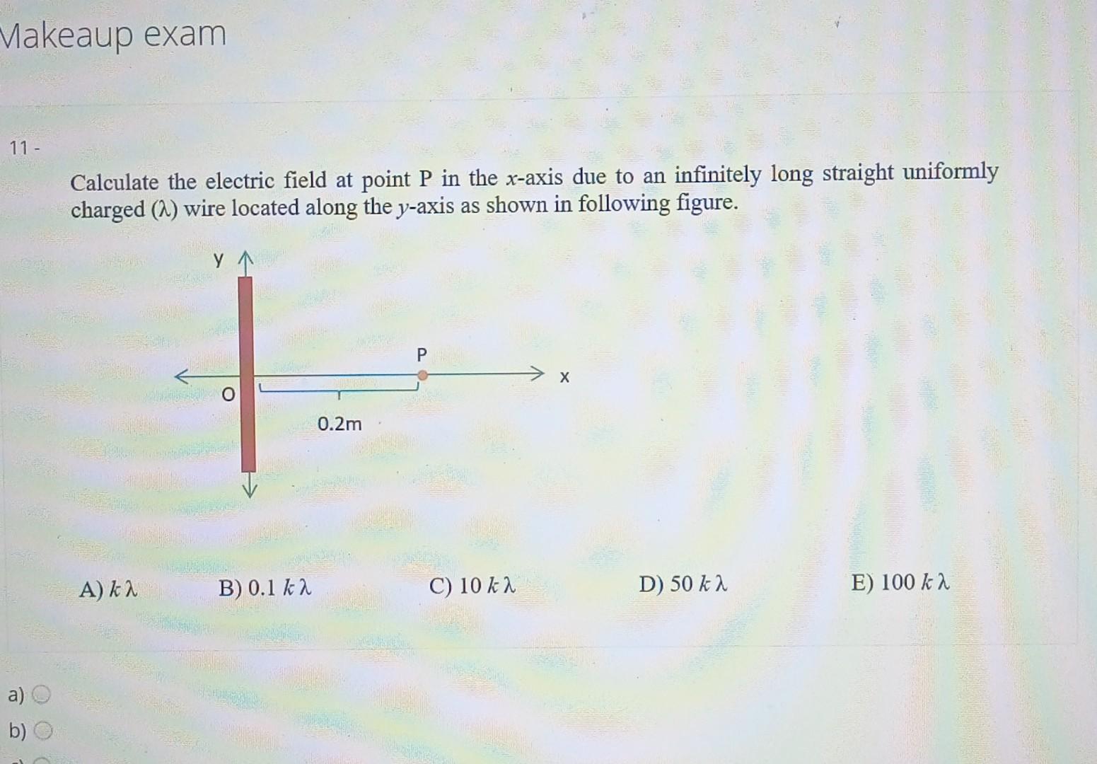 Solved Calculate the electric field at point P in the x-axis | Chegg.com