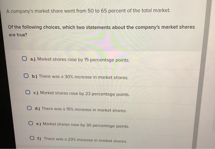 solved-a-company-s-market-share-went-from-50-to-65-percent-chegg