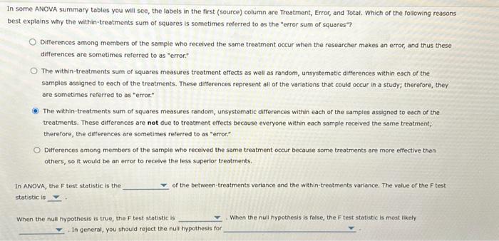 Solved The following table summarizes the results of a study | Chegg.com