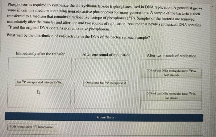 Solved Phosphorous is required to synthesize the | Chegg.com