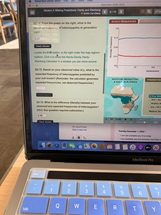 Simu Text 2020-2021 File GO Tools Help SimText | Chegg.com