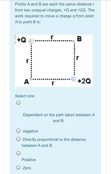 Solved Points A And B Are Each The Same Distancer From Two | Chegg.com