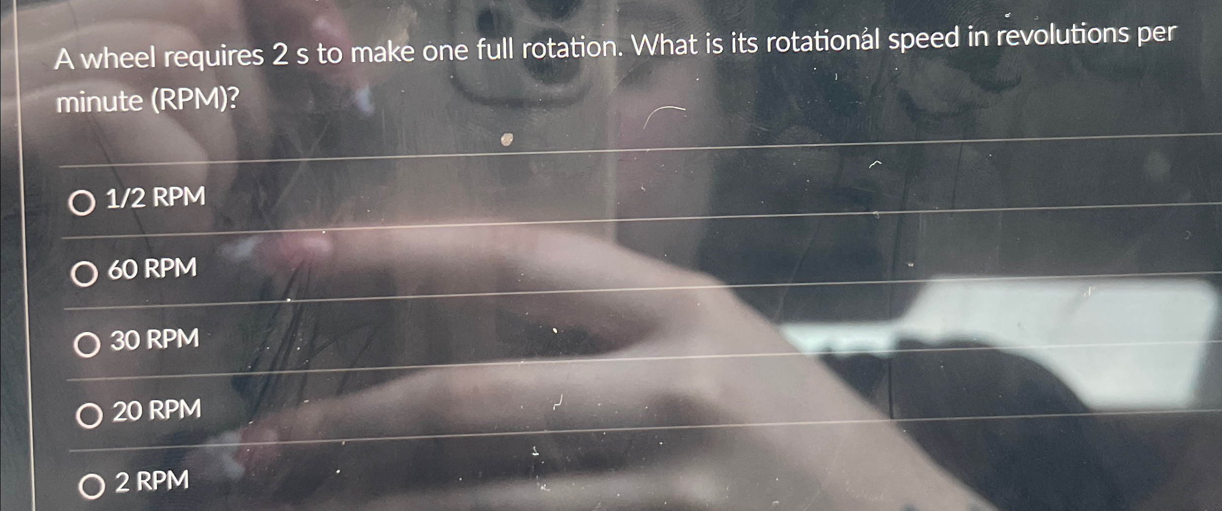 Solved A wheel requires 2s ﻿to make one full rotation. What | Chegg.com