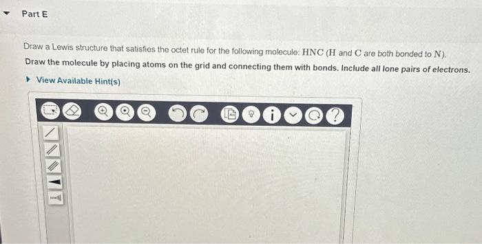 Solved Draw a Lewis structure that satisfies the octet rule | Chegg.com