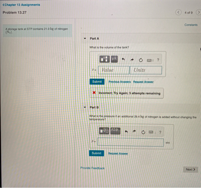 Solved Part A To what temperature would you have to heat a | Chegg.com