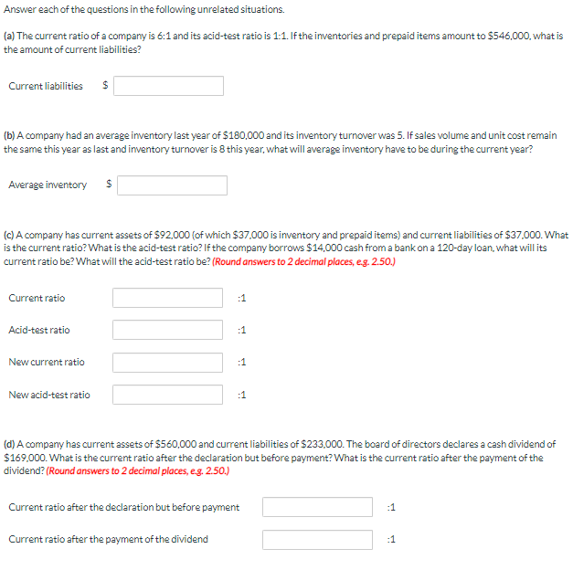 Solved Answer each of the questions in the following | Chegg.com