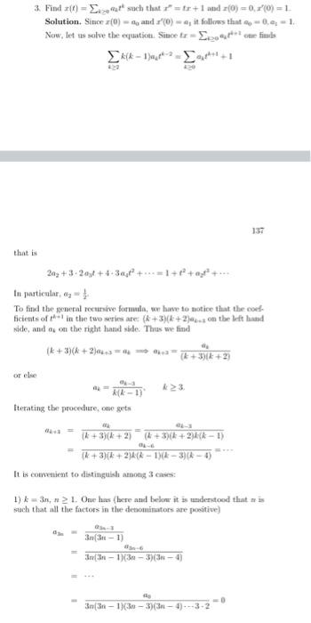 Solved Please I need help asap on Problem 3 of Differential | Chegg.com