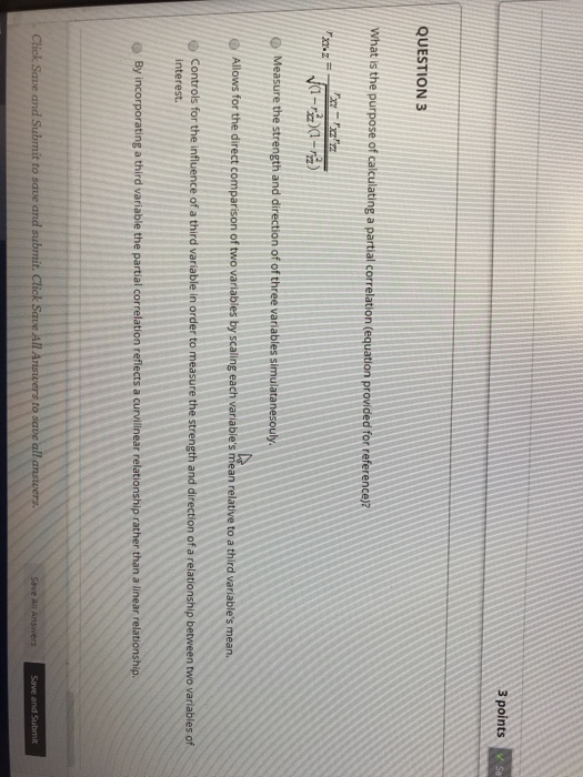 Solved 3 points QUESTION 3 What is the purpose of | Chegg.com