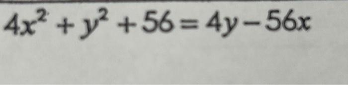 y =- 1 4x 5 and 2x 8y 56