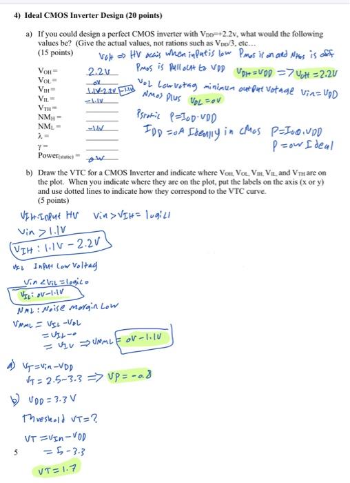 Solved this is VLSI design class. i am %100 sure that what i | Chegg.com
