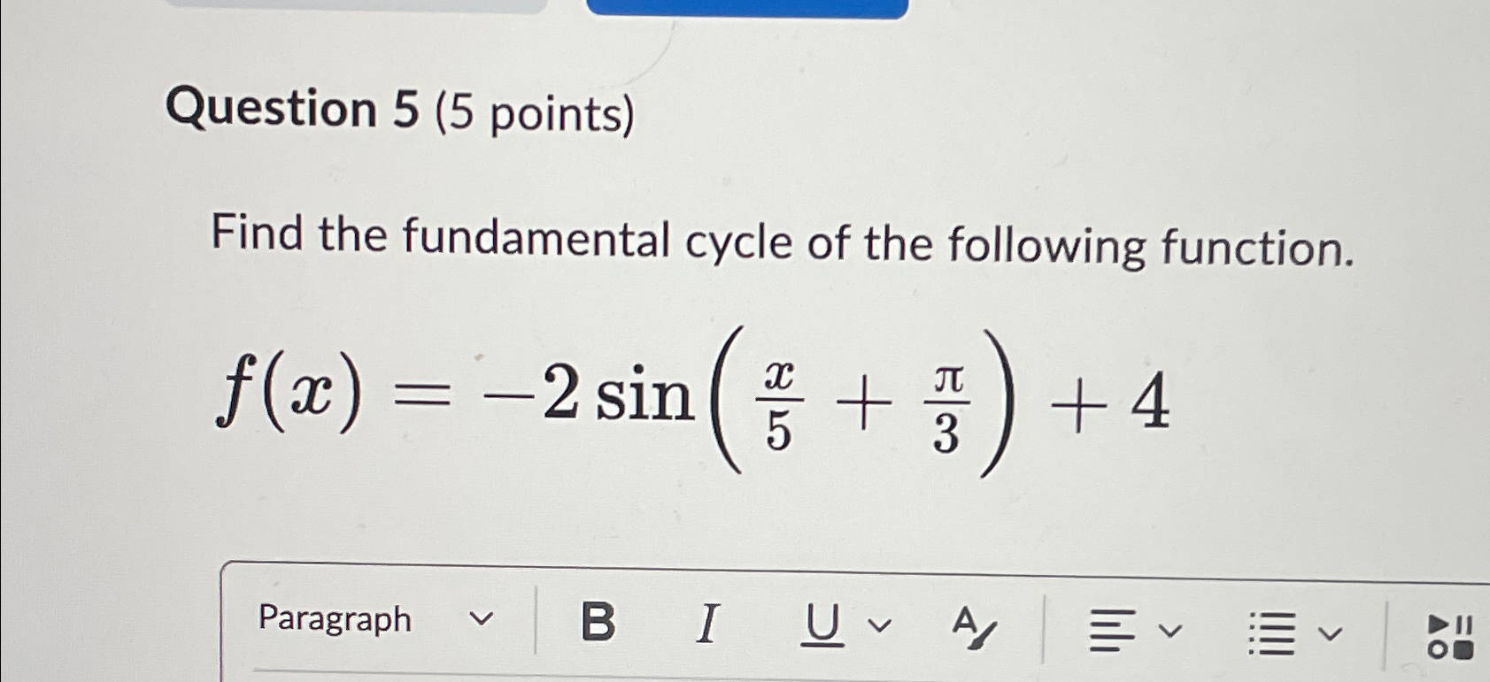 Solved Question 5 (5 ﻿points)Find the fundamental cycle of | Chegg.com