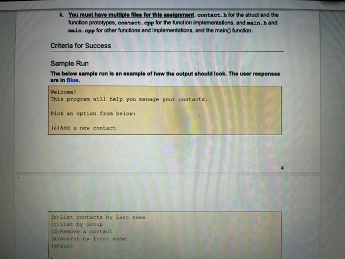Solved Introduction You are asked to write an app to keep | Chegg.com