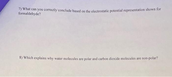 Solved 7) What can you correctly conclude based on the | Chegg.com