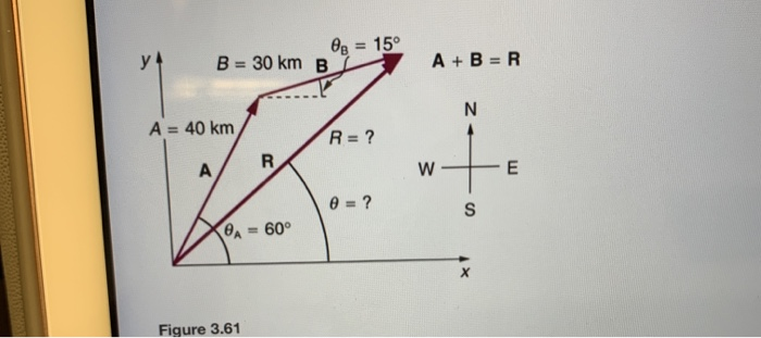 Solved 24. Suppose A Pilot Flies 40.0 Km In A Direction 60° | Chegg.com