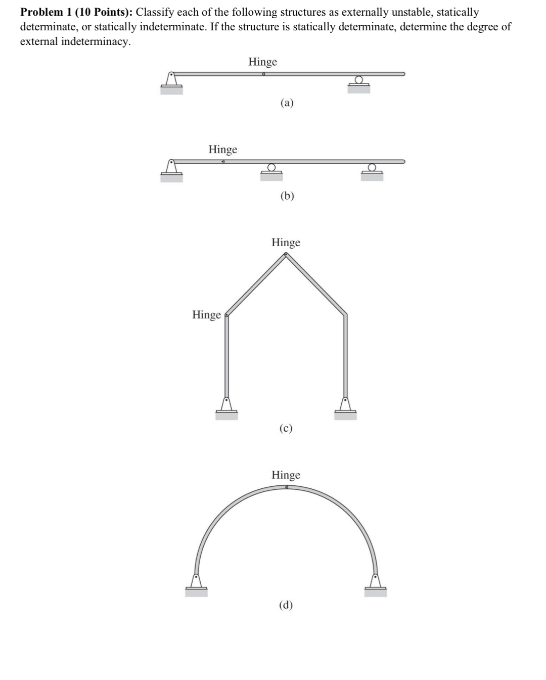 Solved Classify each of the following structures as | Chegg.com