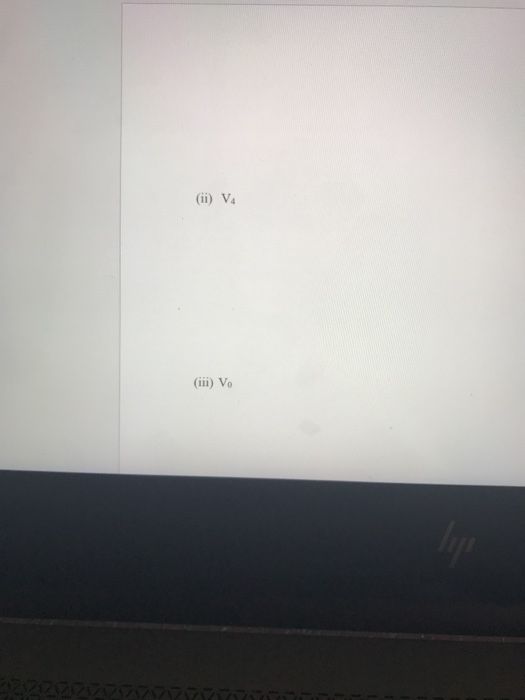 Solved (c). Examine the circuit of Fig4 below 20 k0 100 kQ 5 | Chegg.com