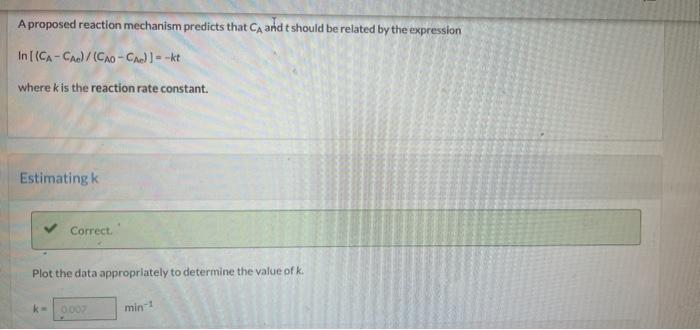 Solved Achemical reaction A--B is carried out in a closed | Chegg.com