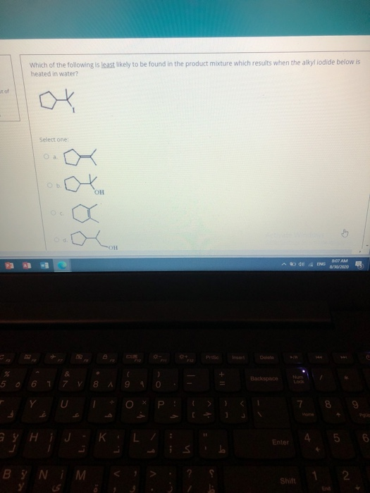 Solved Which of the following is least likely to be found in | Chegg.com