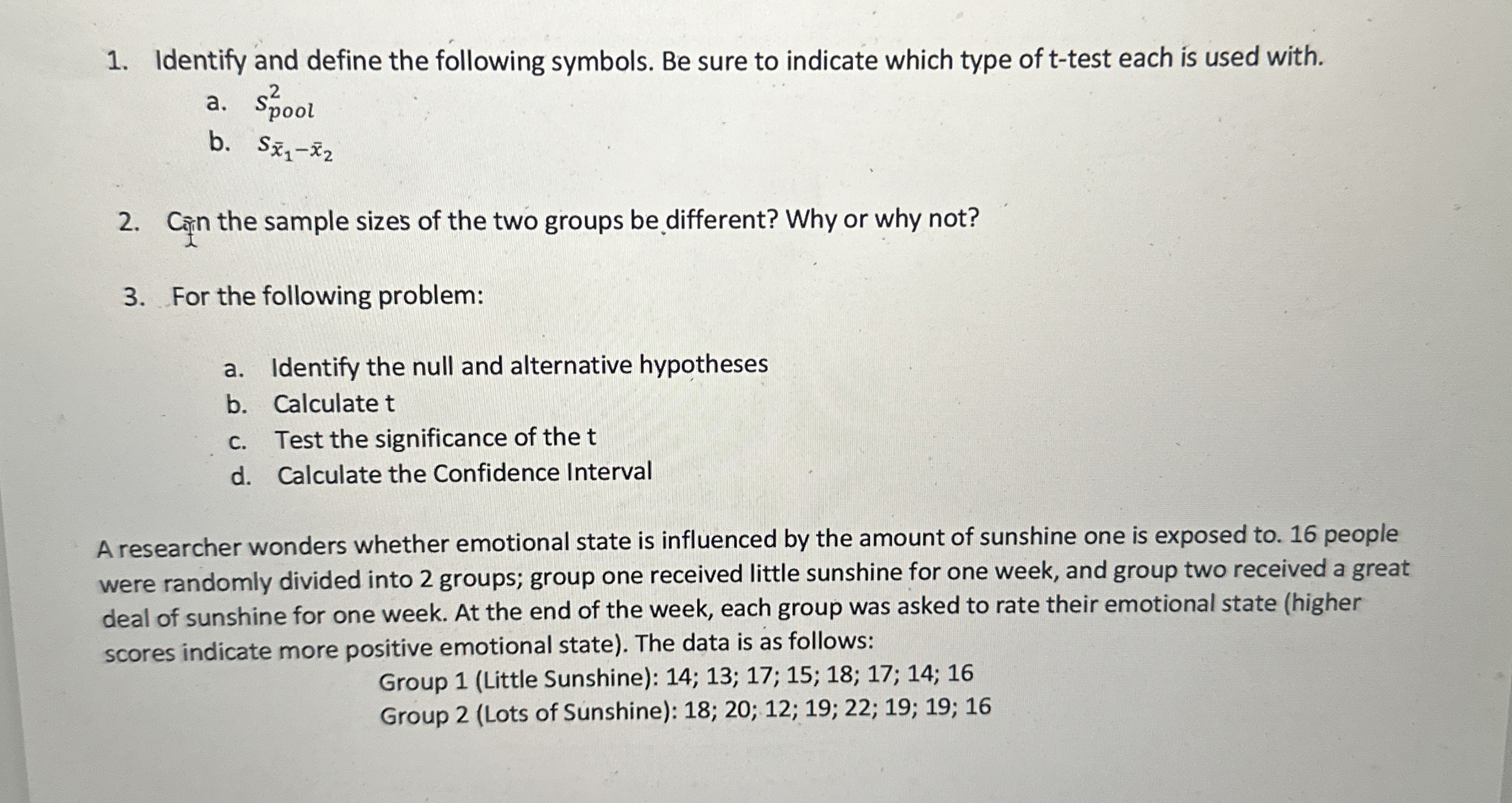 Identify and define the following symbols. Be sure to | Chegg.com