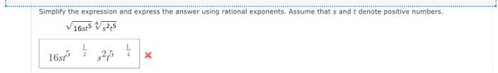 Solved Simplify the expression and express the answer using | Chegg.com