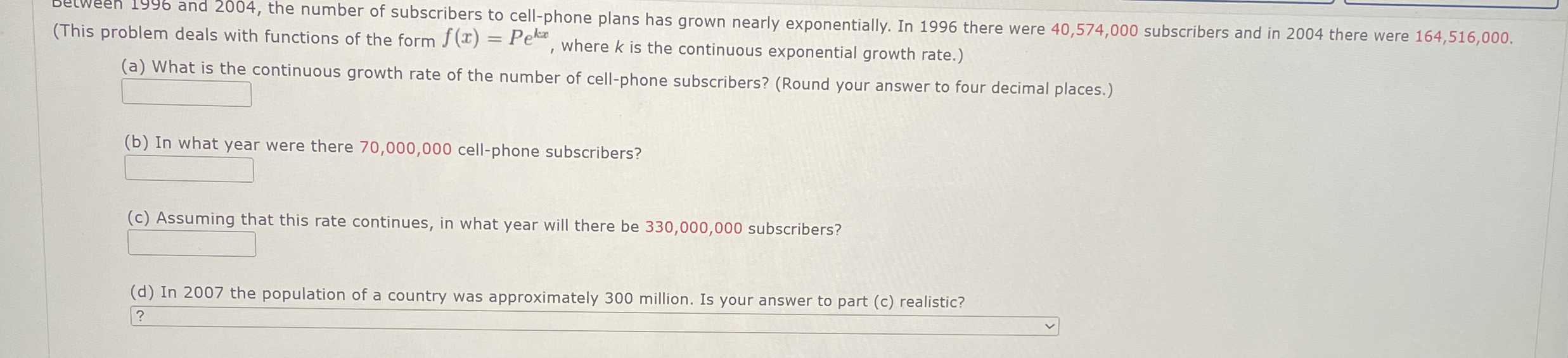 Solved by an EXPERT (This problem deals with functions of the form ...