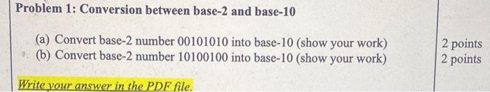 base 2 vs 10