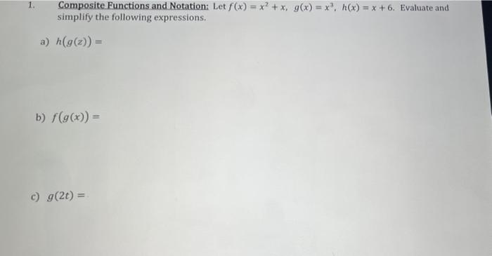 Solved Can someone please help with these calculus problems. | Chegg.com