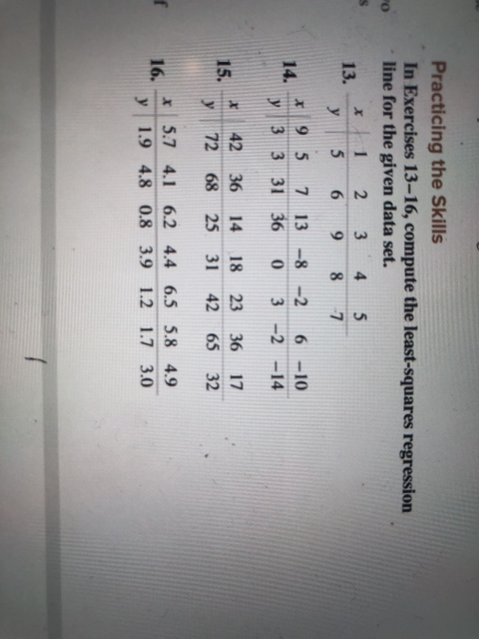 Solved O Practicing The Skills In Exercises 13 16 Compute Chegg Solved O Practicing The Skills In Exercises 13 16 Compute Chegg