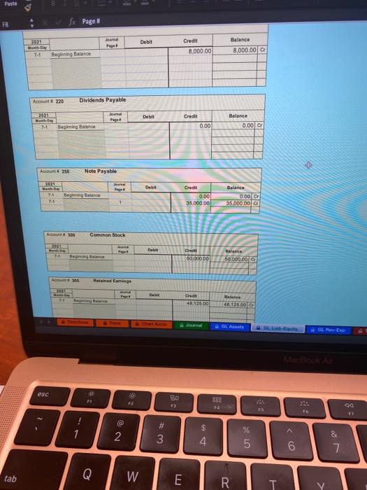 Solved Accounting Cycle Project Solid Footing 13e Project is