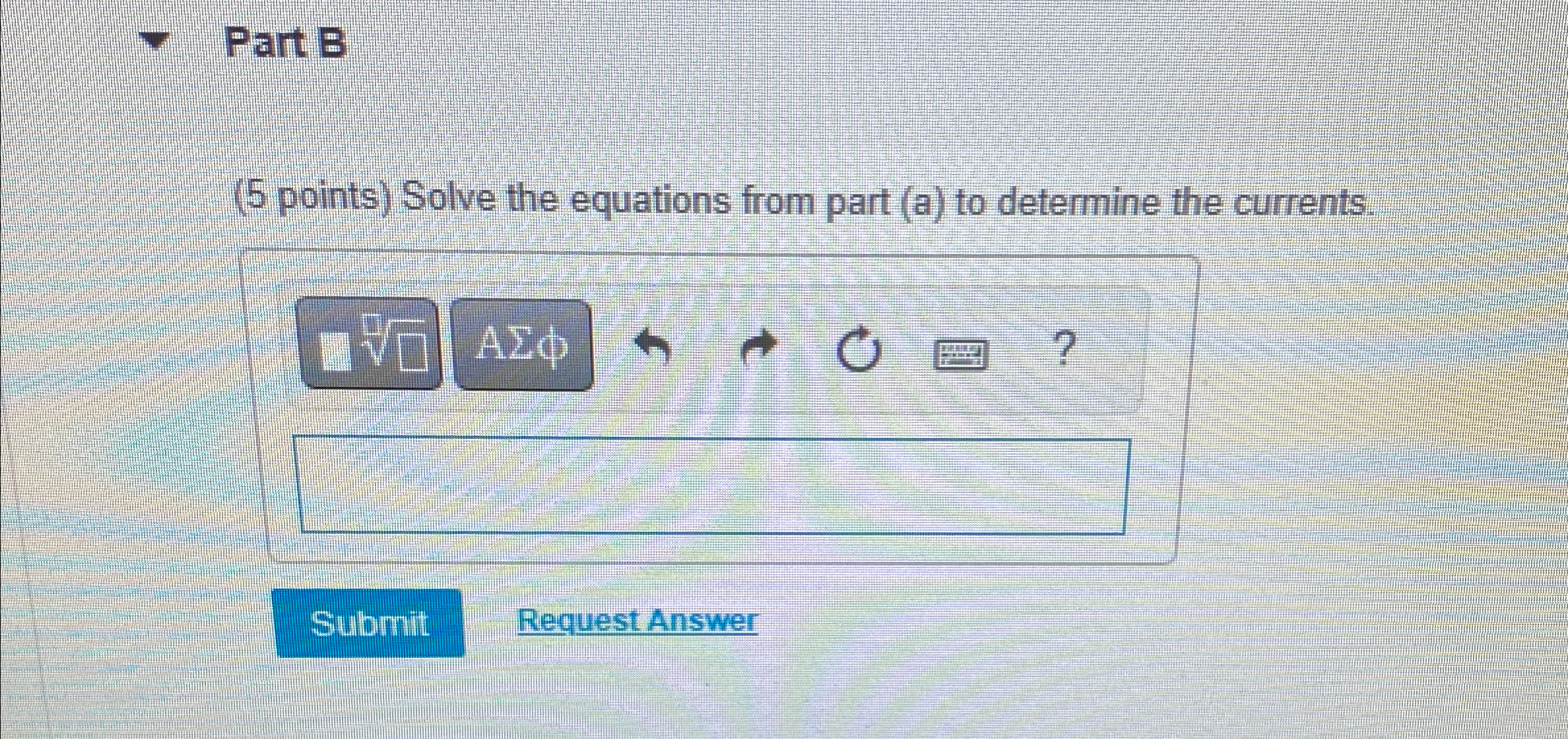 Solved Part B( 5 ﻿points) ﻿Solve the equations from part (a) | Chegg.com