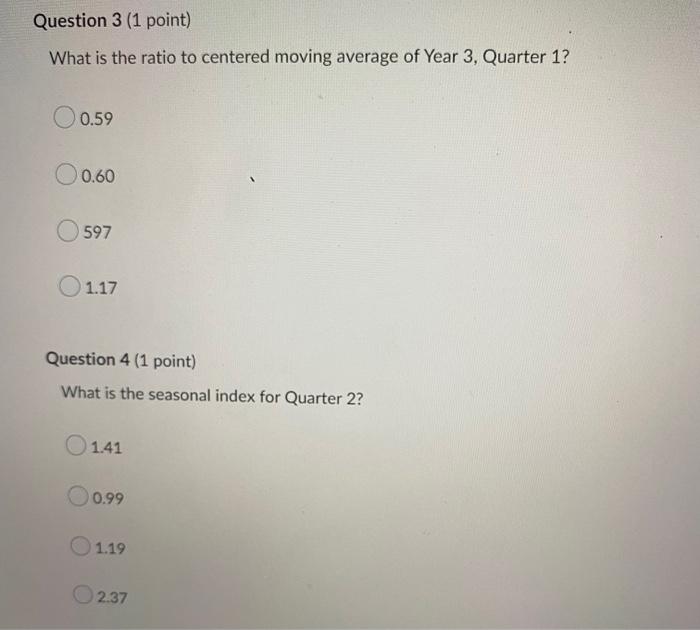 Solved Use the data below to calculate the values requested | Chegg.com